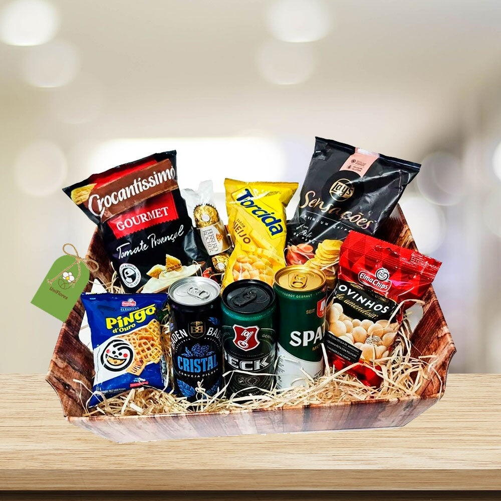 Kit Presente Cervejas e Aperitivos - Imagem 2