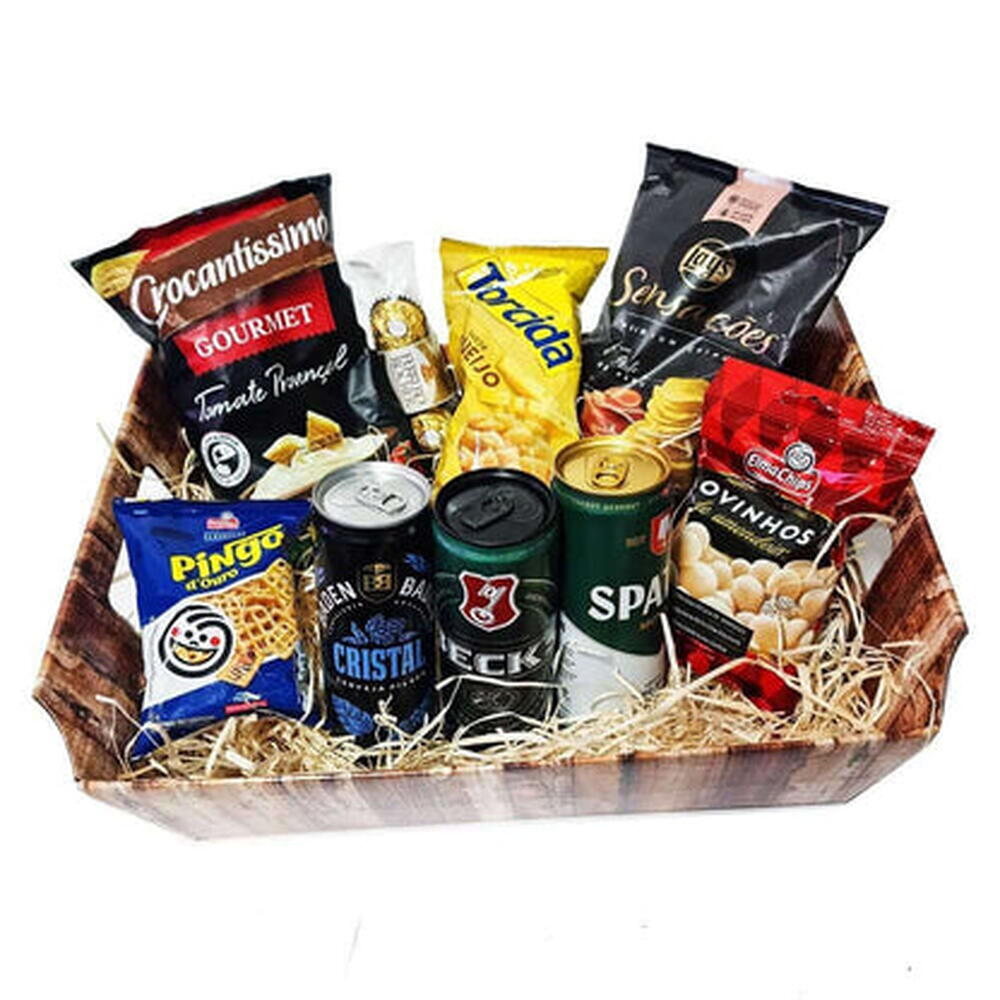 Kit Presente Cervejas e Aperitivos